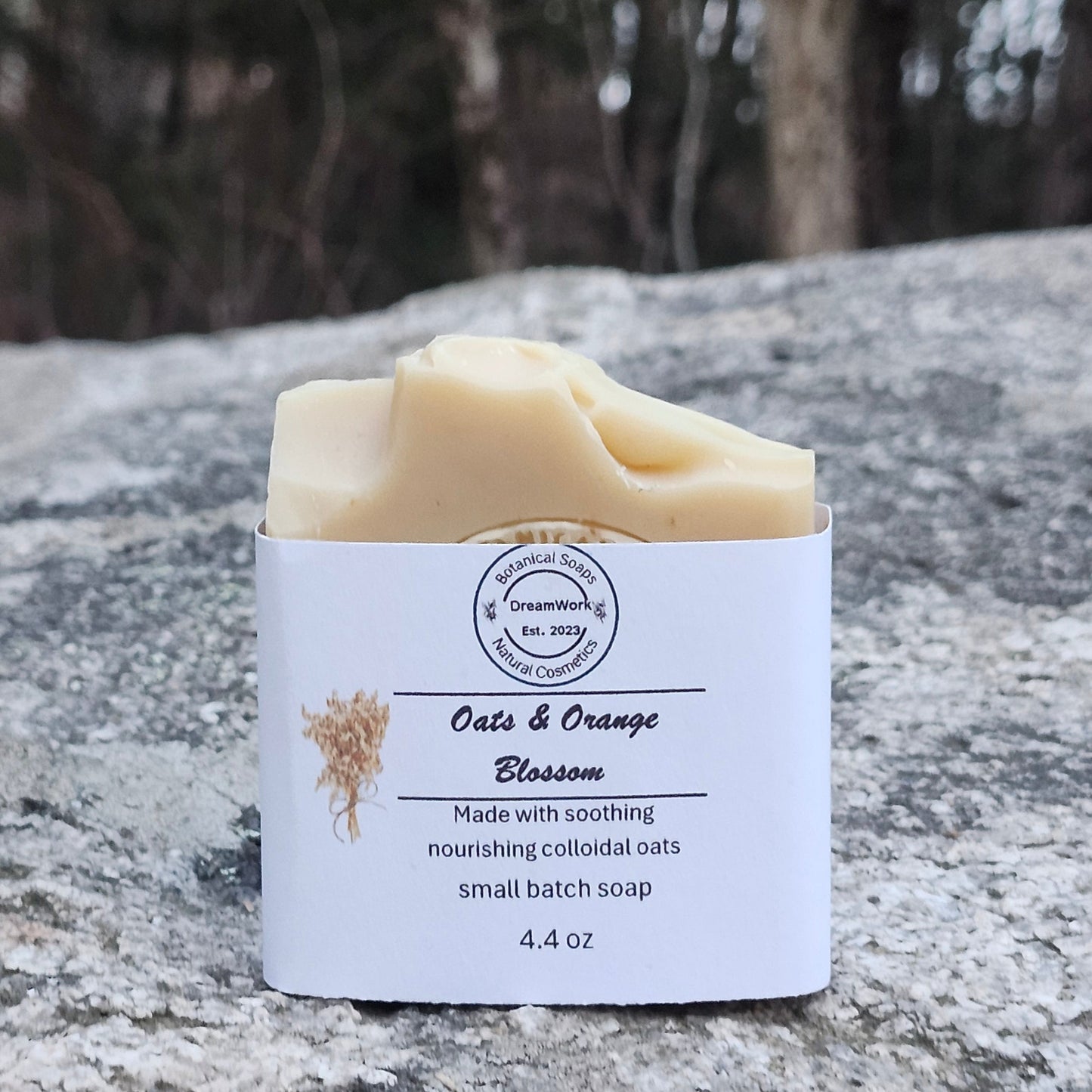 Oats & Orange blossom soap bar