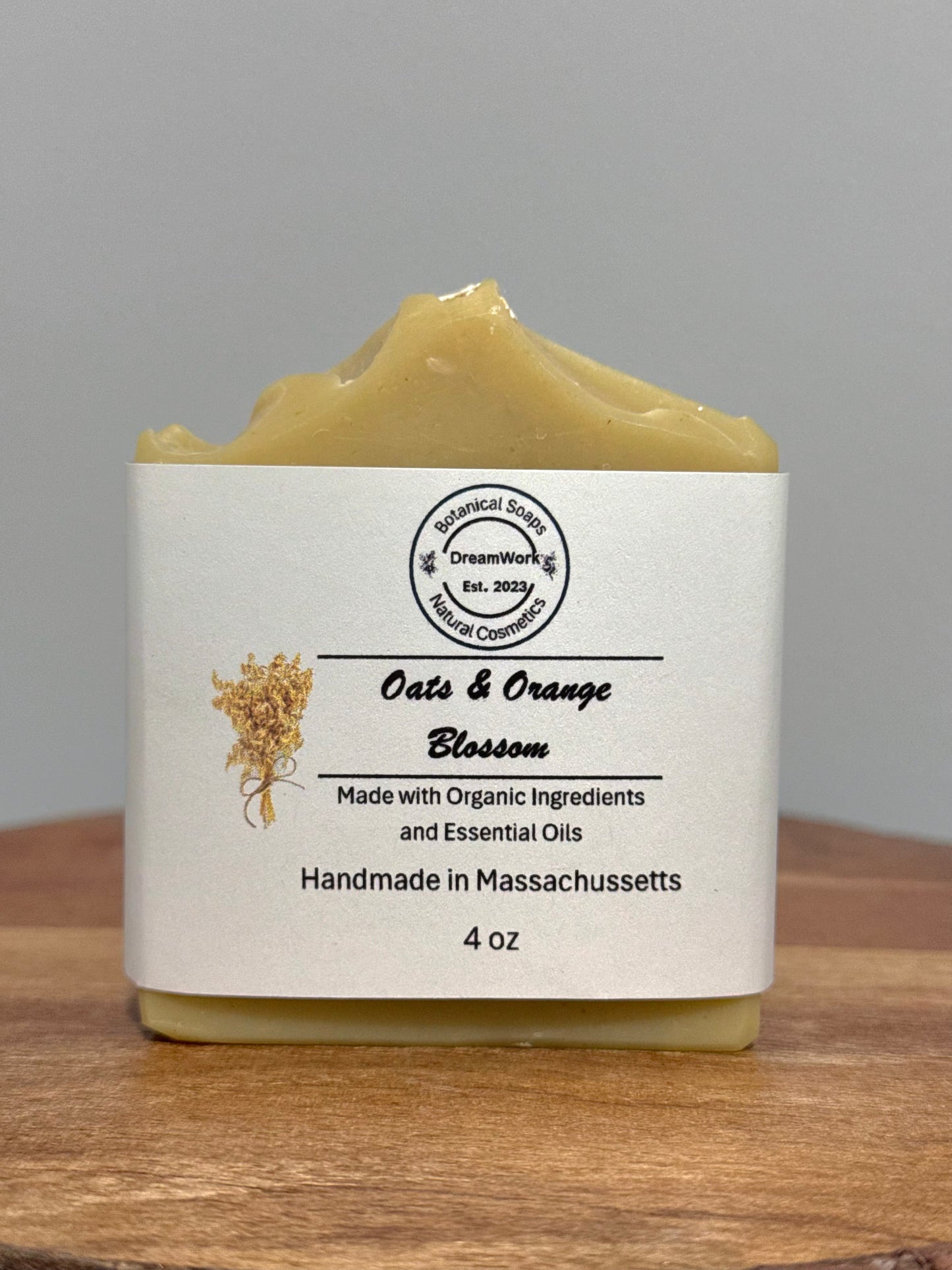Oats & Orange blossom soap bar