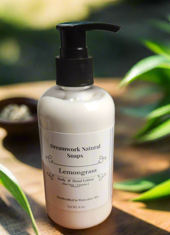 Lemongrass Body lotion with Aloe vera.