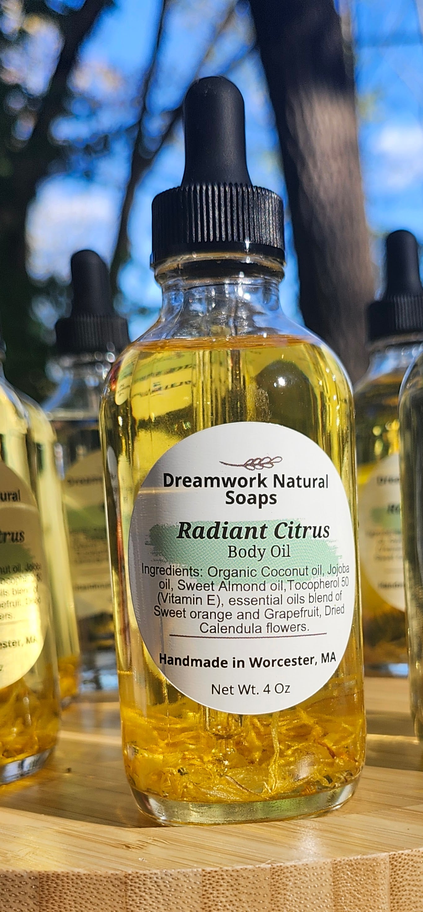 Radiant Citrus Body oil.