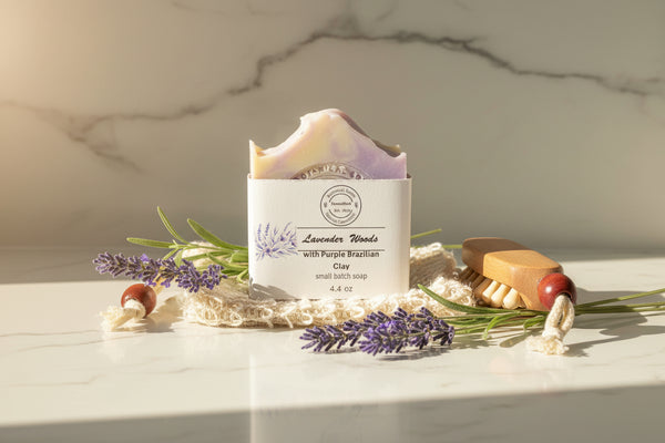 Lavender Woods nourishing soap bar