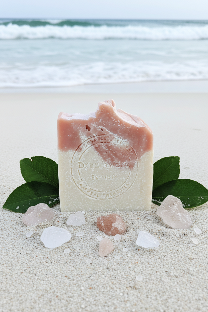 Pink Grapefruit Sea Salt bath soap