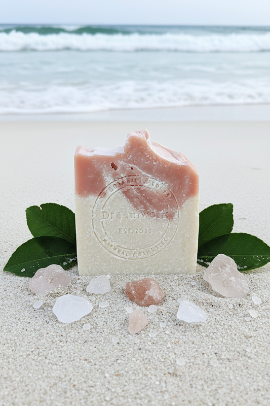 Pink Grapefruit Sea Salt bath soap