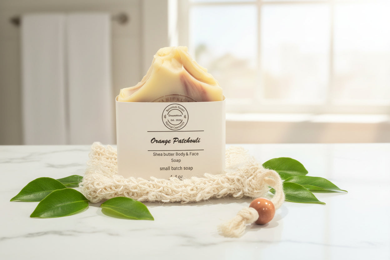 Orange Patchouli Body & Face Soap