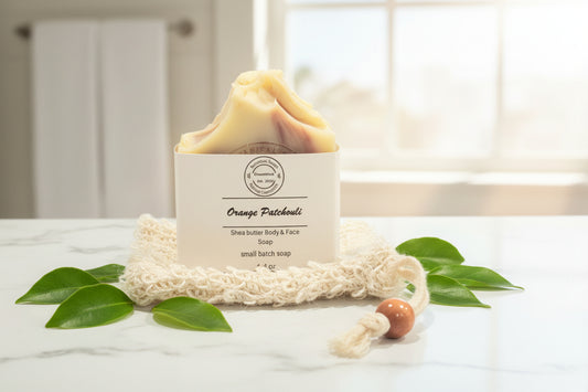 Orange Patchouli Body & Face Soap