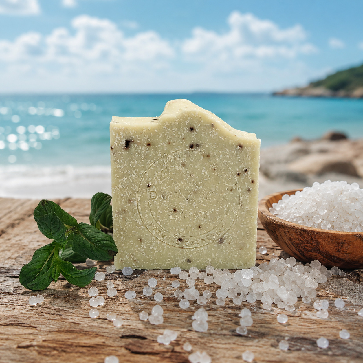 Mojito Mint Sea Salt bath soap