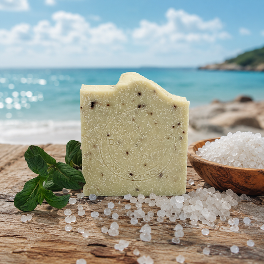 Mojito Mint Sea Salt bath soap