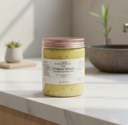 Tropical Mango butter Body Sugar Scrub