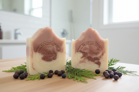 Mountain Man with Red Moroccan Clay Body/Face Bar.